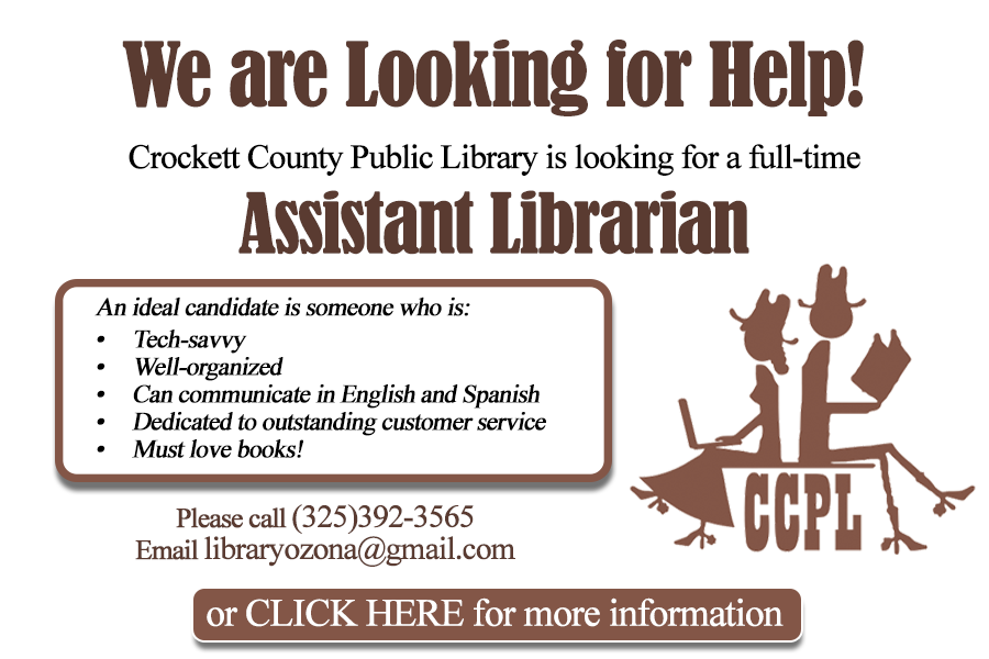 Assistant Librarian Announcement.png